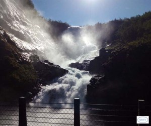 Cascada en el Tren de Flam