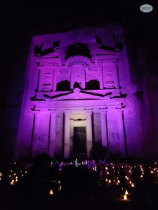 petra by night